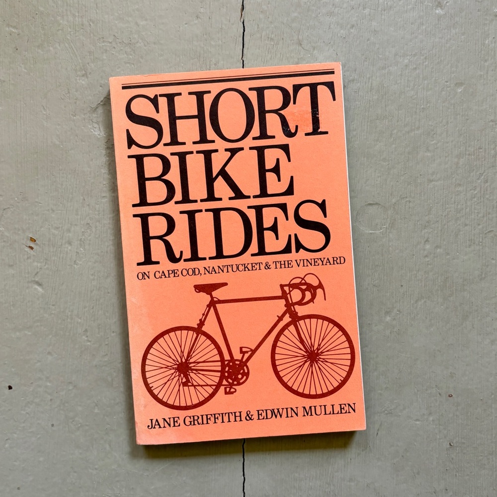 1982 Short Bike Rides on Cape Cod Nantucket & The Vineyard Cycling Biking MA